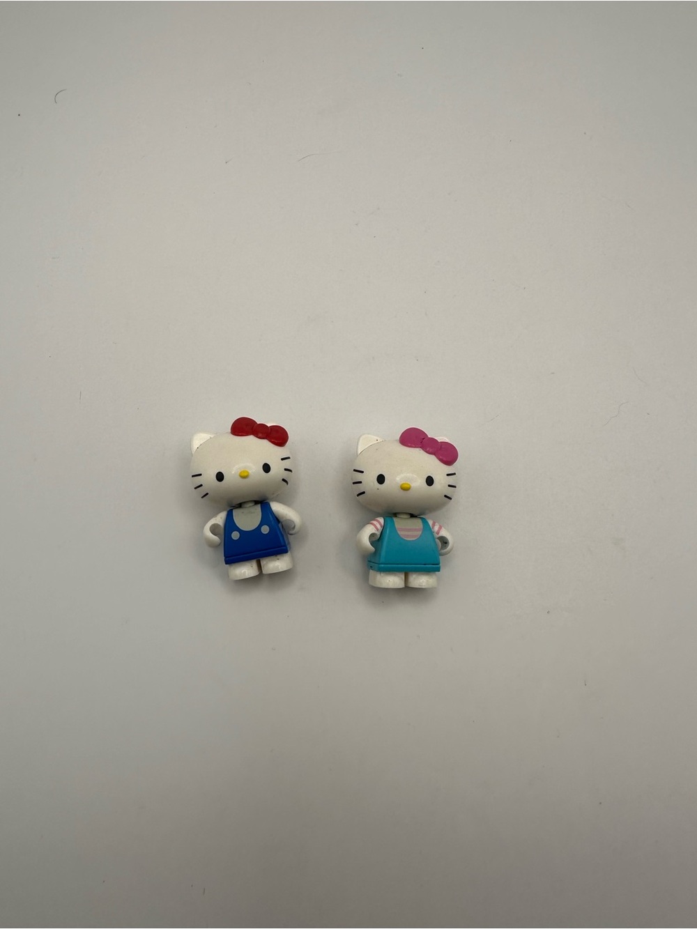 Hello Kitty Mini Figurine Lot of 2 - Animation Theme, 2 in Tall Figures